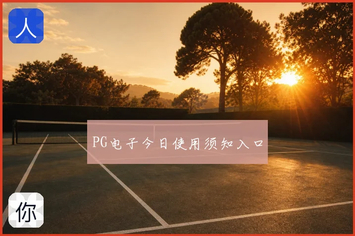 PG电子今日使用须知入口